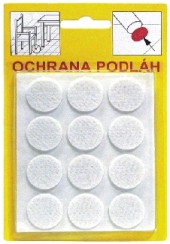 Filcov� podlo�ka 104 biela, blister 21mm