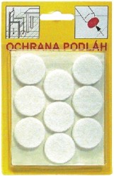 Filcov� podlo�ka 109 biela, blister 26mm