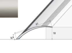Prechodov� profil A49 INOX 2m