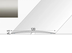 Prechodov� profil A73 INOX 1m