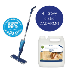 Bona Premium Spray Mop na dreven� podlahy + 4 litrov� �isti� ZADARMO