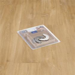 Quick-step rozeta k radiatorom QSPCINOX 18mm
